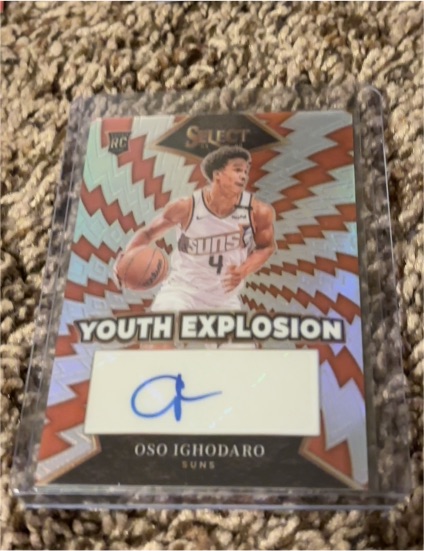 2024-25 Panini Select #YE-OSO Oso Ighodaro Youth Explosion — front
