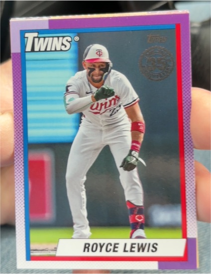 2025 Topps Series 2 #90B2-1 Royce Lewis — front