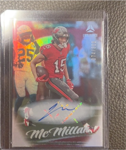 2025 Panini Luminance #50 Jalen McMillan — front