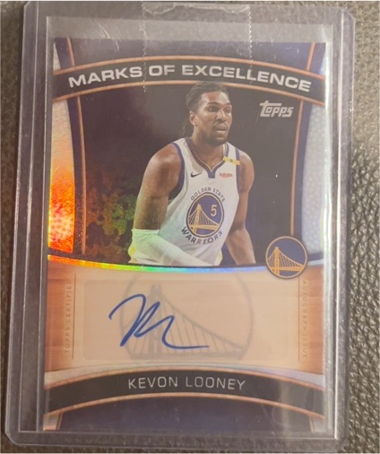 2025-26 Topps Marks of Excellence #ME-KL Kevon Looney — front