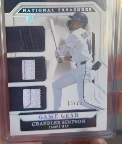 2024 Panini National Treasures #15 Chandler Simpson — front