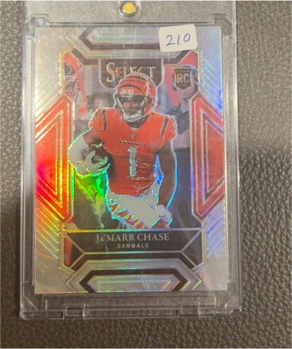 2021 Panini Select #247 Ja'Marr Chase — front