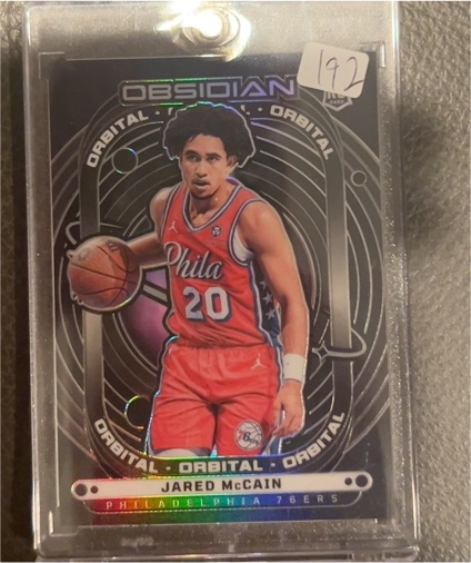 2024-25 Panini Obsidian Orbital #11 Jared McCain — front