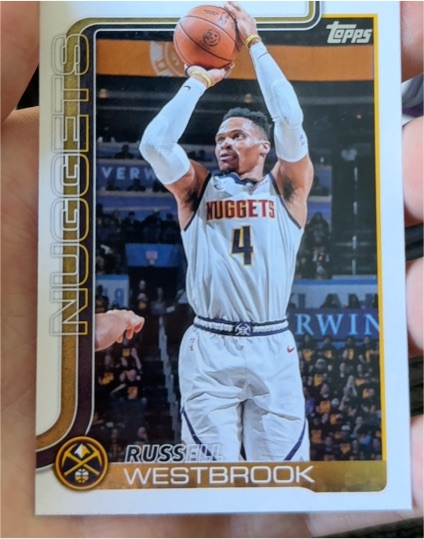 2025-26 Topps #104 Russell Westbrook — front
