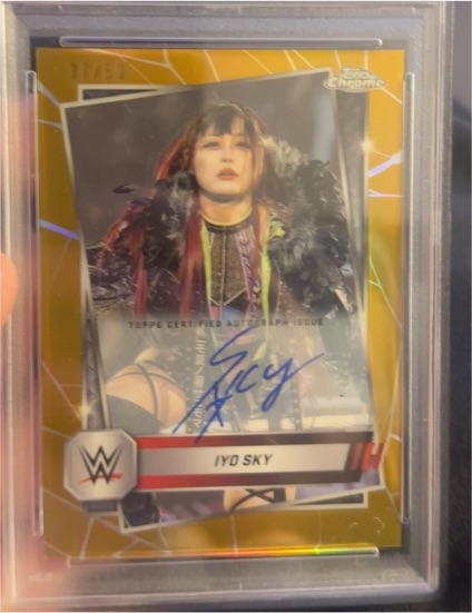 2025 Topps Chrome WWE #99 Iyo Sky — front