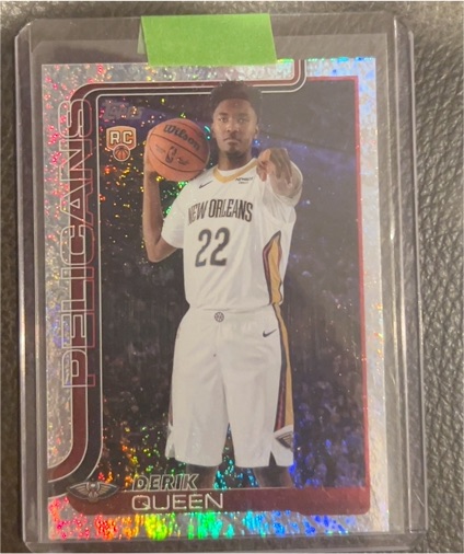 2025-26 Topps #213 Derik Queen — front