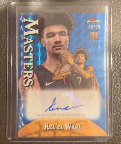 2024-25 Topps Finest #MA-KW Kel'el Ware Masters — front