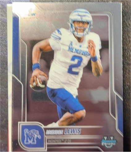 2025 Bowman University Chrome #46 Brendon Lewis — front