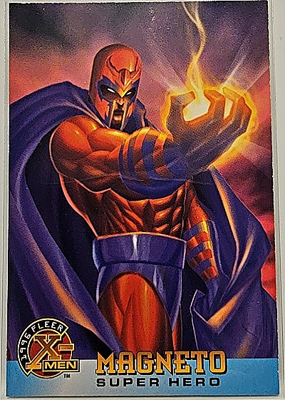 1996 Fleer X-Men #55 Magneto — front