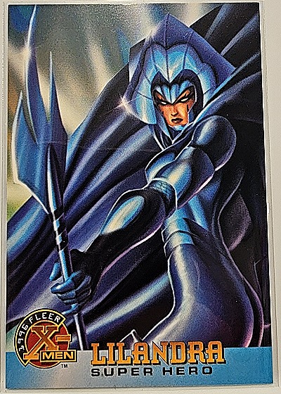 1996 Fleer Marvel X-Men #53 Lilandra — front