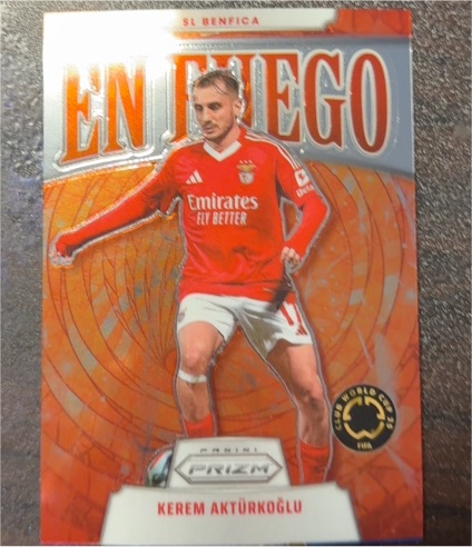 2025 Panini Prizm FIFA Club World Cup #30 Kerem Aktürkoğlu — front