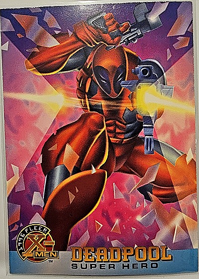 1995 Fleer Ultra X-Men #51 Deadpool Super Hero — front