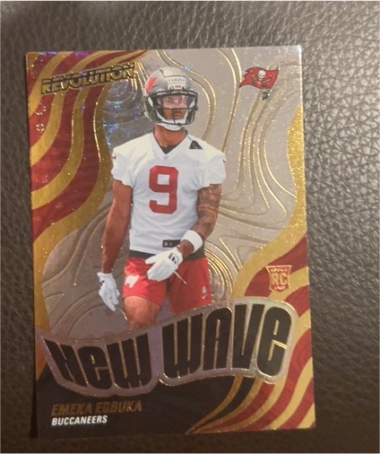 2025 Panini Revolution #3 Emeka Egbuka New Wave — front