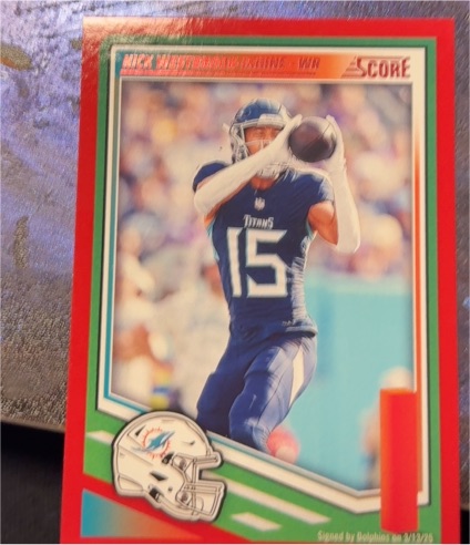 2025 Panini Score #29 Nick Westbrook-Ikhine — front