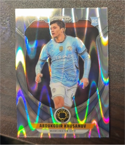 2025 Panini Prizm FIFA Club World Cup #141 Abdukodir Khusanov — front