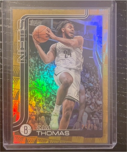 2025-26 Topps #11 Cam Thomas — front
