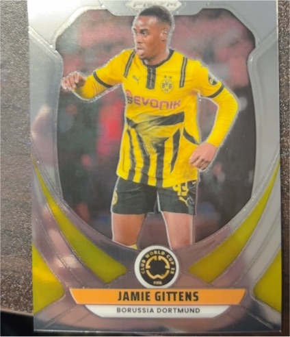 2025 Panini Prizm FIFA Club World Cup #44 Jamie Gittens — front
