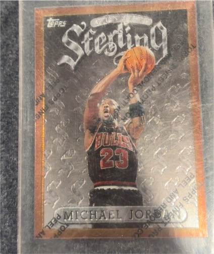 1996-97 Topps Finest #50 Michael Jordan — front