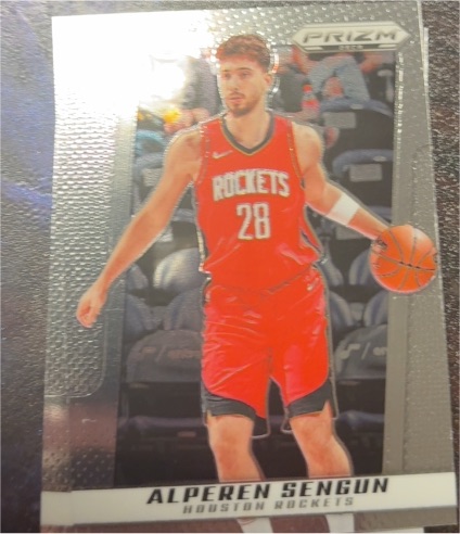 2024-25 Panini Prizm #201 Alperen Sengun — front