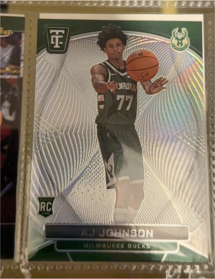 2024-25 Panini Totally Certified #149 AJ Johnson — front