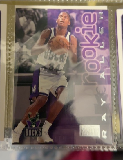 1996-97 Skybox Premium #201 Ray Allen Rookie — front