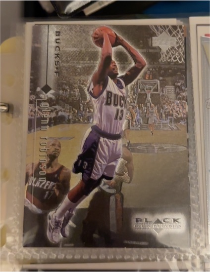 1999 Upper Deck Black Diamond #13 Glenn Robinson — front