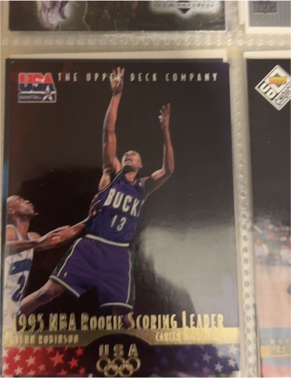 1996 Upper Deck USA Basketball #35 Glenn Robinson — front