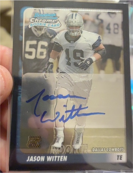 2003 Bowman Chrome Rookie #RC Jason Witten — front