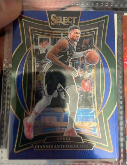 2024-25 Panini Select #43 Giannis Antetokounmpo — front