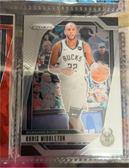 2024-25 Panini Prizm #153 Khris Middleton — front