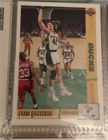 1991-92 Upper Deck #350 Frank Brickowski — front