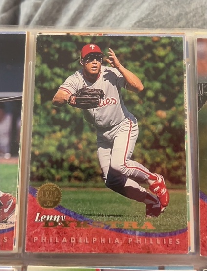 1994 Leaf #97 Lenny Dykstra — front