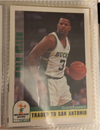 1992-93 Hoops #126 Dale Ellis — front