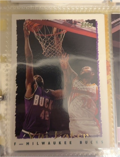 1994-95 Topps #93 Vin Baker — front
