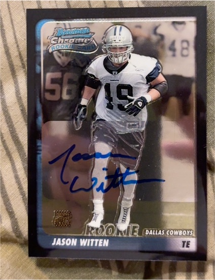 2003 Bowman Chrome Rookie Jason Witten — front