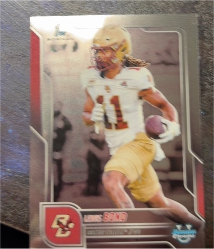 2025 Bowman Chrome University #98 Lewis Bond — front