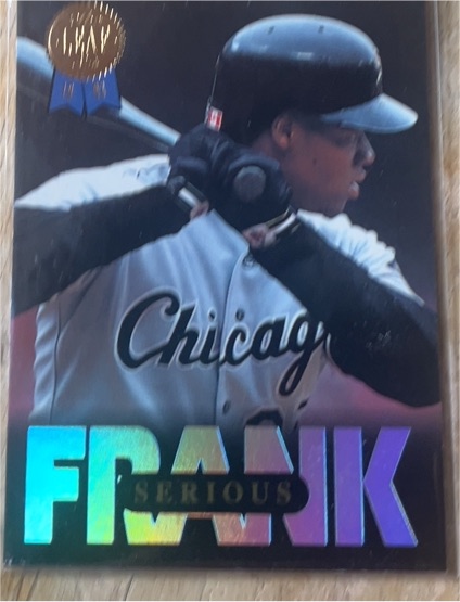 1993 Leaf #2 Frank Thomas — front