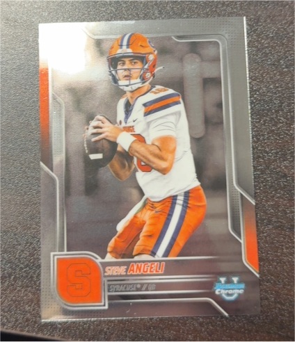 2025 Bowman Chrome University #193 Steve Angeli — front