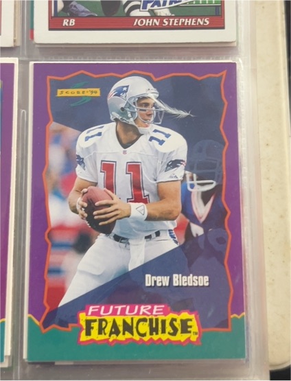 1994 Score Future Franchise #321 Drew Bledsoe — front