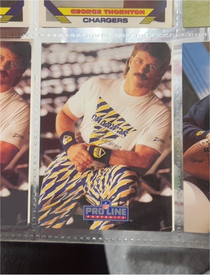 1991 Pro Line Portraits #185 Billy Ray Smith San Diego Chargers — front