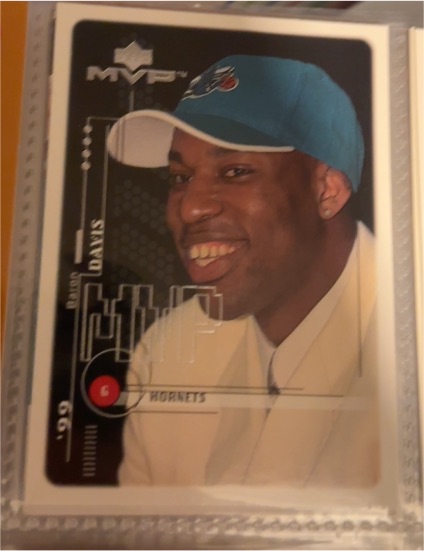 1999-00 Upper Deck MVP #211 Baron Davis — front