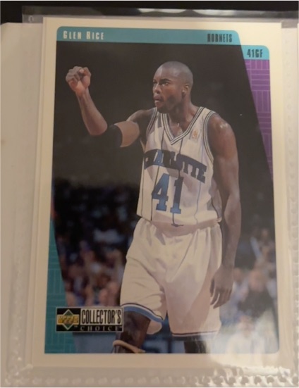 1997-98 Upper Deck Collector's Choice #15 Glen Rice — front