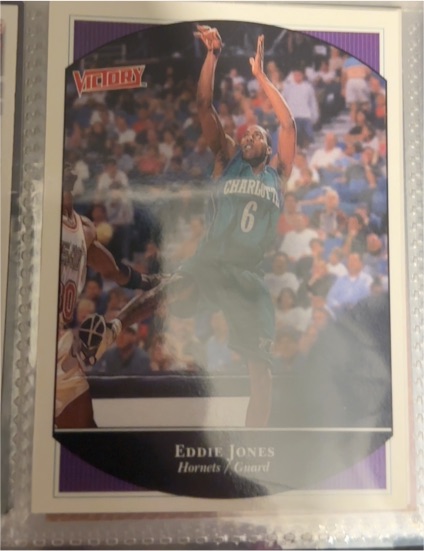 1999-00 Upper Deck Victory #171 Eddie Jones — front