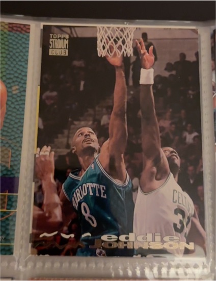 1993-94 Topps Stadium Club #231 Eddie Johnson — front