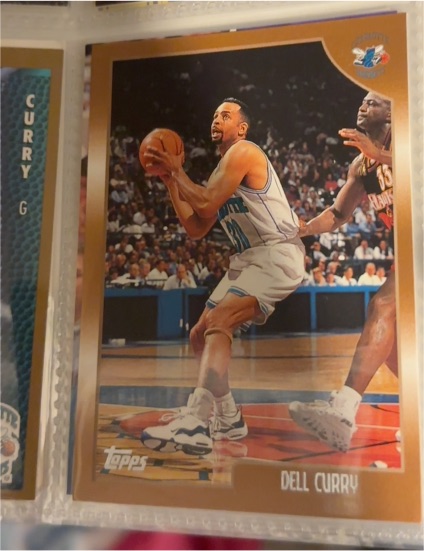 1998-99 Topps #57 Dell Curry — front
