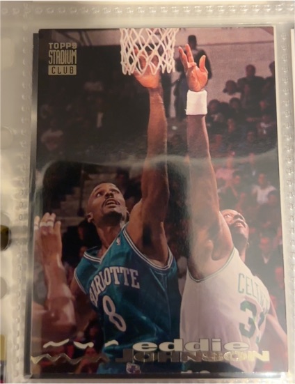 1993 Topps Stadium Club Eddie Johnson — front