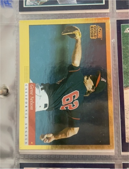 1994 Score Gold Rush #? Gene Nelson — front