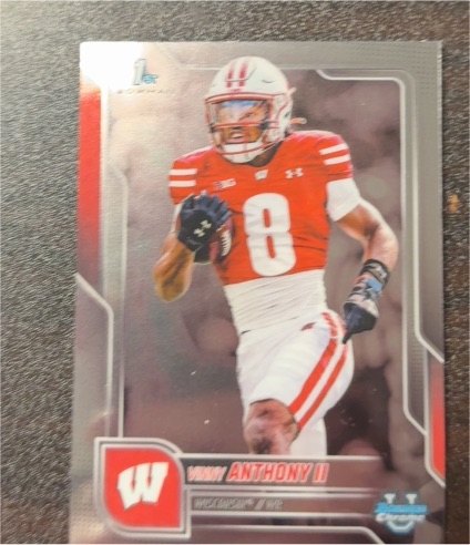 2025 Bowman Chrome University #171 Vinny Anthony II — front