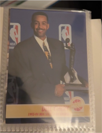 1993-94 Skybox Basketball #262 Dell Curry — front