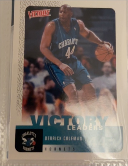 2000 Upper Deck Victory #234 Derrick Coleman — front